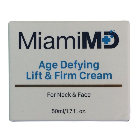 MiamiMD Age Defying Lift & Firm Cream 50ml for Neck & Face 1.7 oz Miami MD - Picture 2 of 6